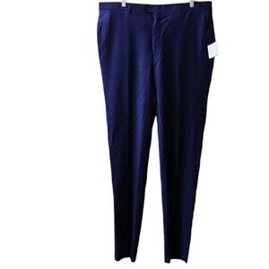 Hickey Freeman Navy Blue Dress Pants 40R